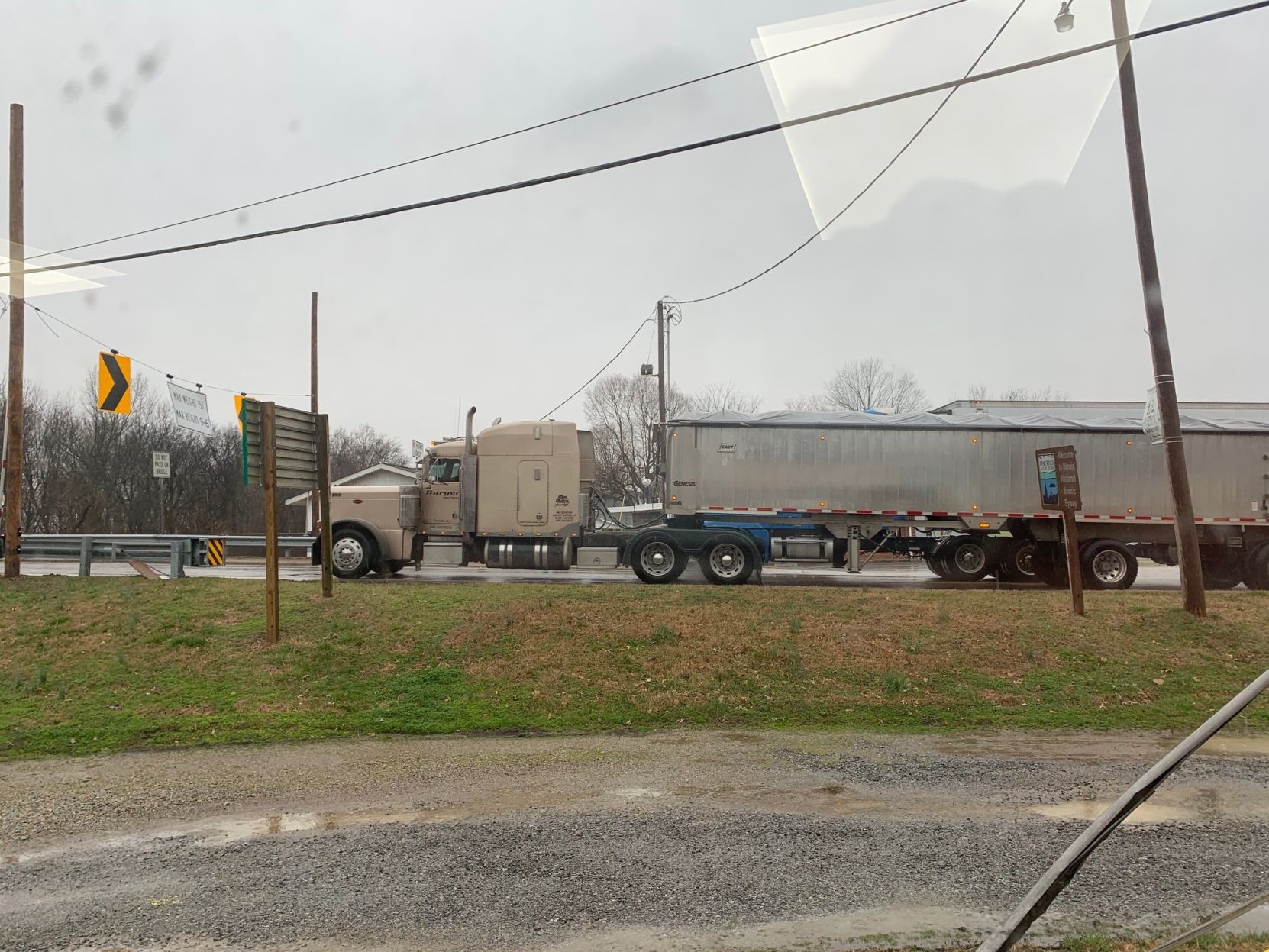 Brookport bridge semi 2